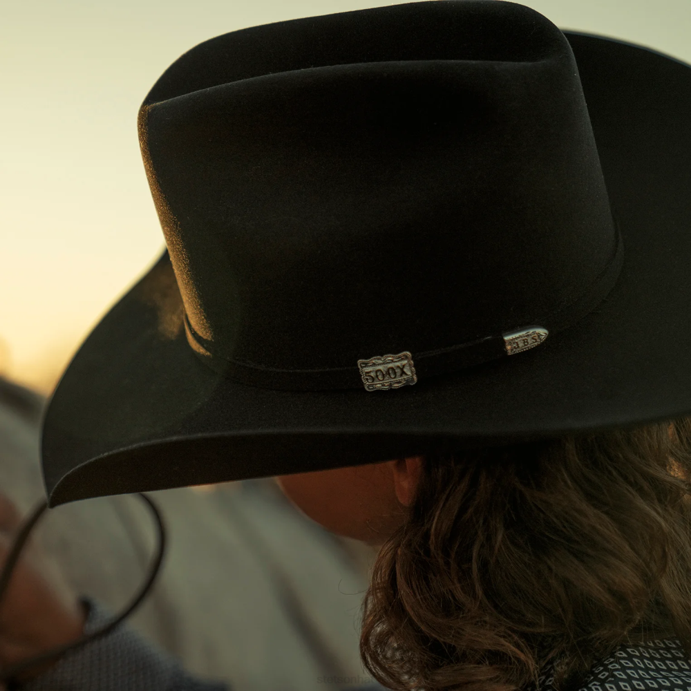 Stetson El Amo Black Unisex Headwear 00LX137