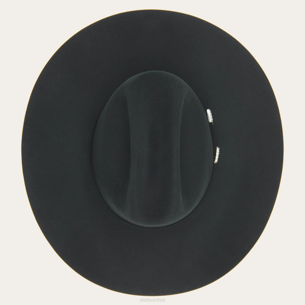 Stetson El Amo Black Unisex Headwear 00LX137