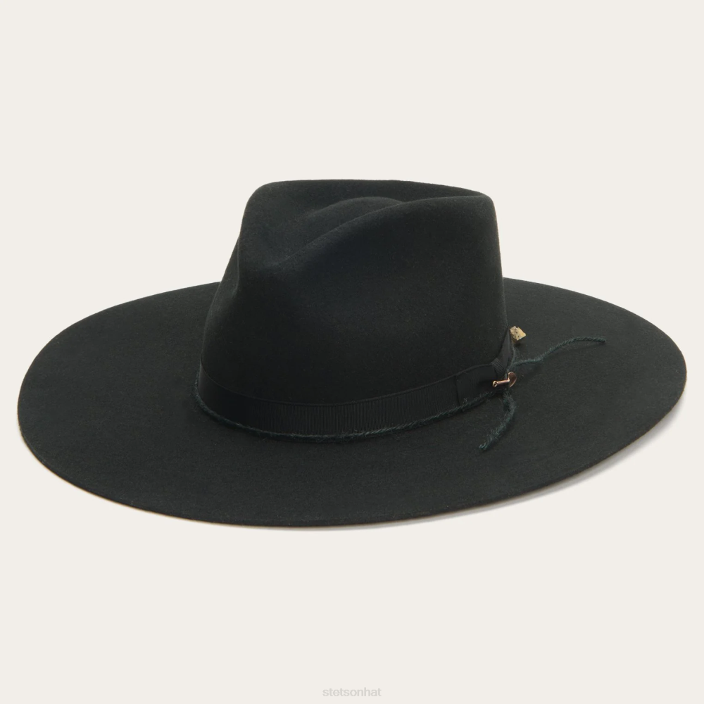 Stetson JW Marshall Black Unisex Headwear 00LX84