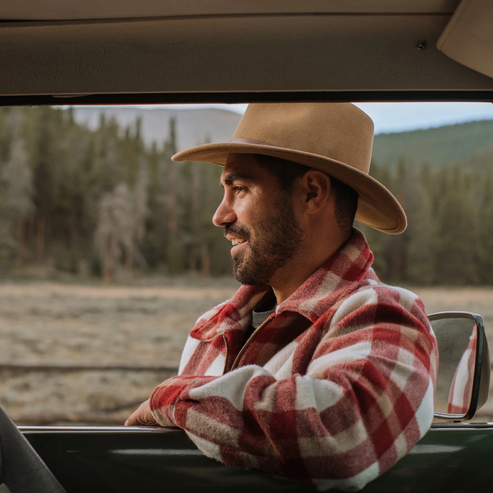 Stetson Bozeman Outdoor Hat Light Brown Unisex Headwear 00LX25