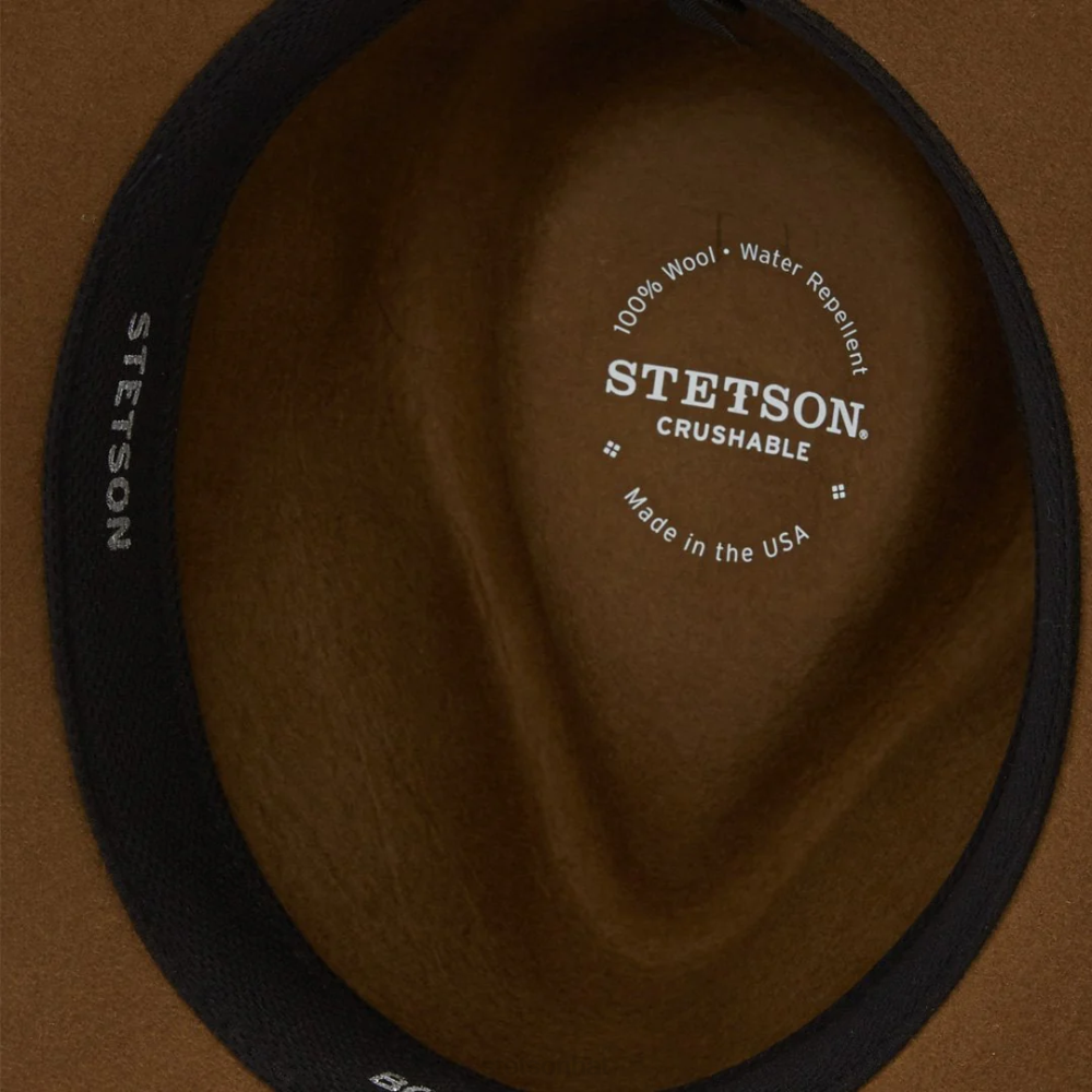 Stetson Bozeman Outdoor Hat Light Brown Unisex Headwear 00LX25