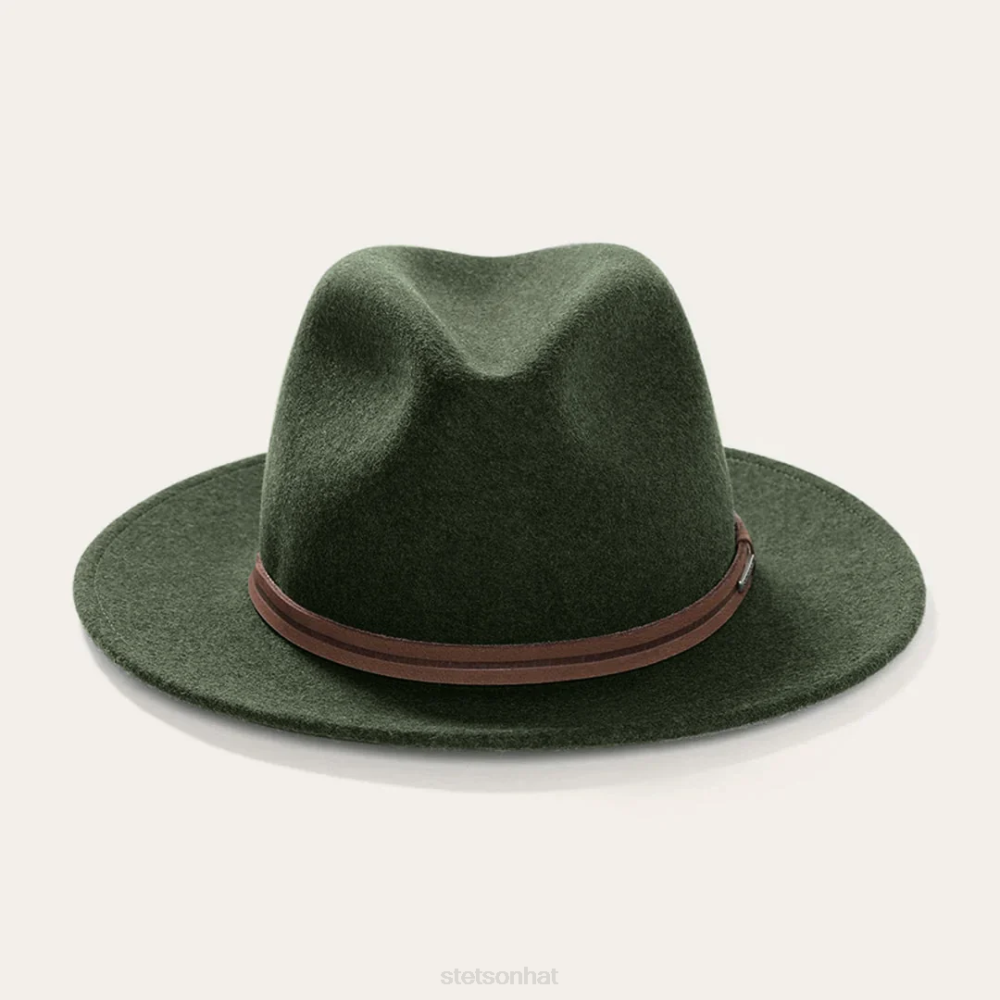 Stetson Explorer Outdoor Hat Loden Mix Unisex Headwear 00LX47