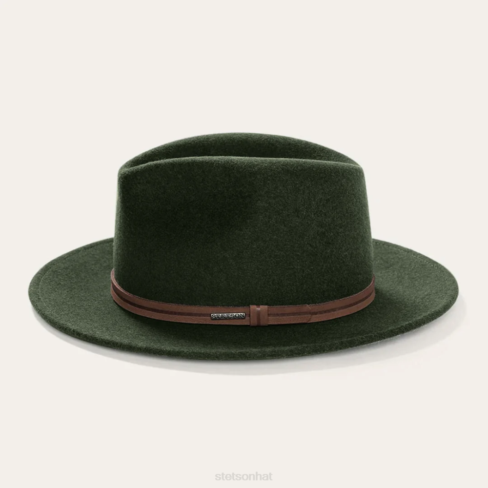 Stetson Explorer Outdoor Hat Loden Mix Unisex Headwear 00LX47