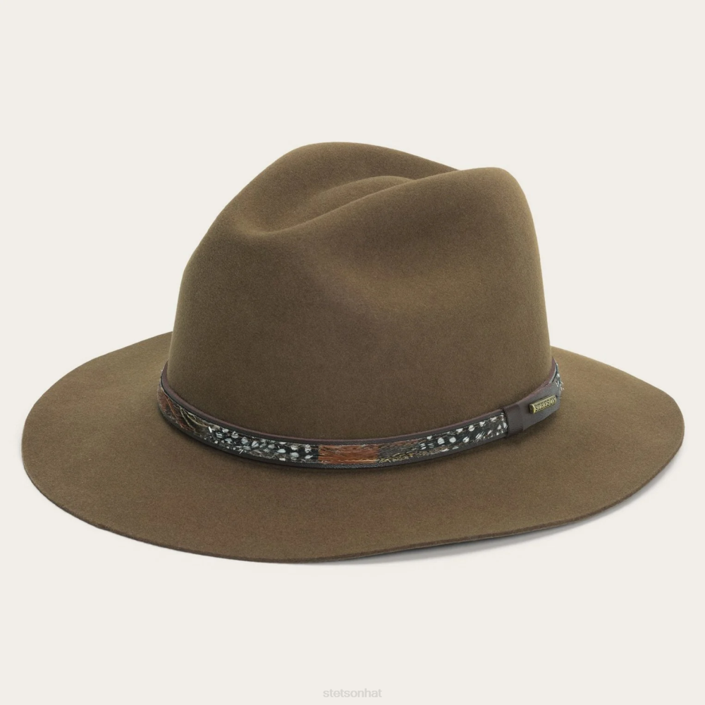 Stetson Jackson Outdoor Hat Bronze Unisex Headwear 00LX56