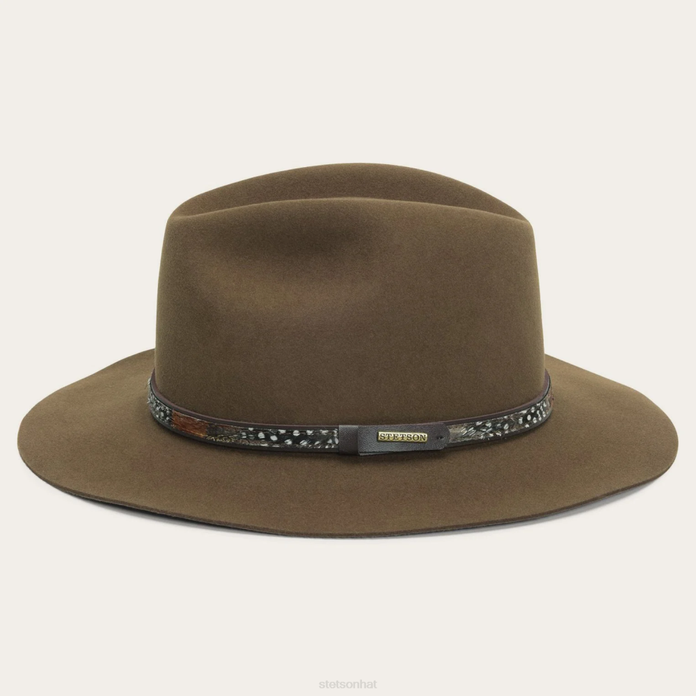 Stetson Jackson Outdoor Hat Bronze Unisex Headwear 00LX56