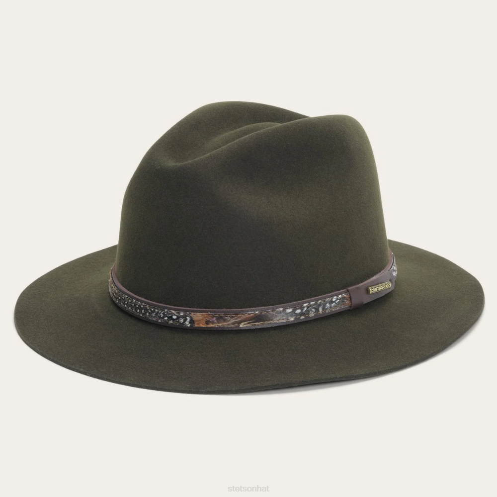 Stetson Jackson Outdoor Hat Sage Unisex Headwear 00LX81