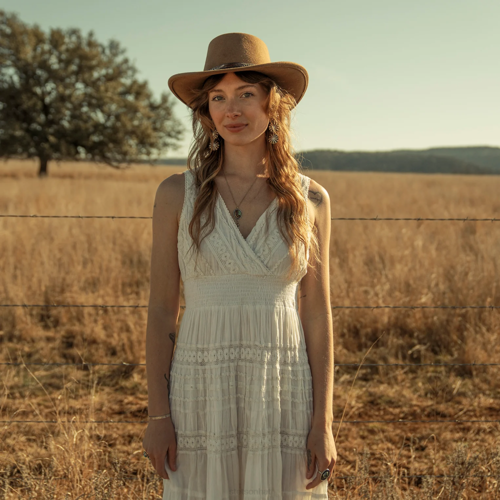 Stetson Kelso Outdoor Hat Driftwood Unisex Headwear 00LX45