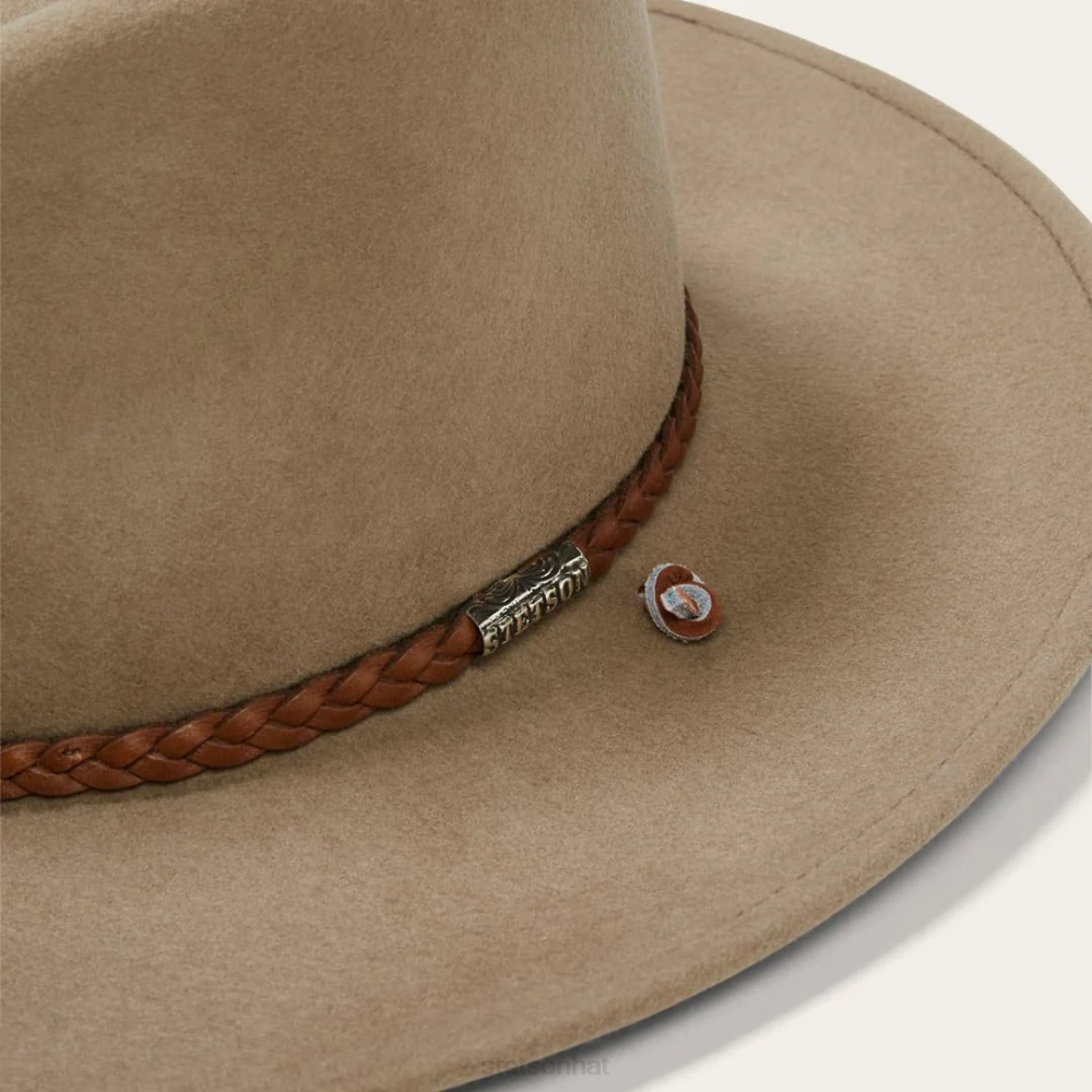 Stetson Sagebrush Outdoor Hat Mushroom Unisex Headwear 00LX48