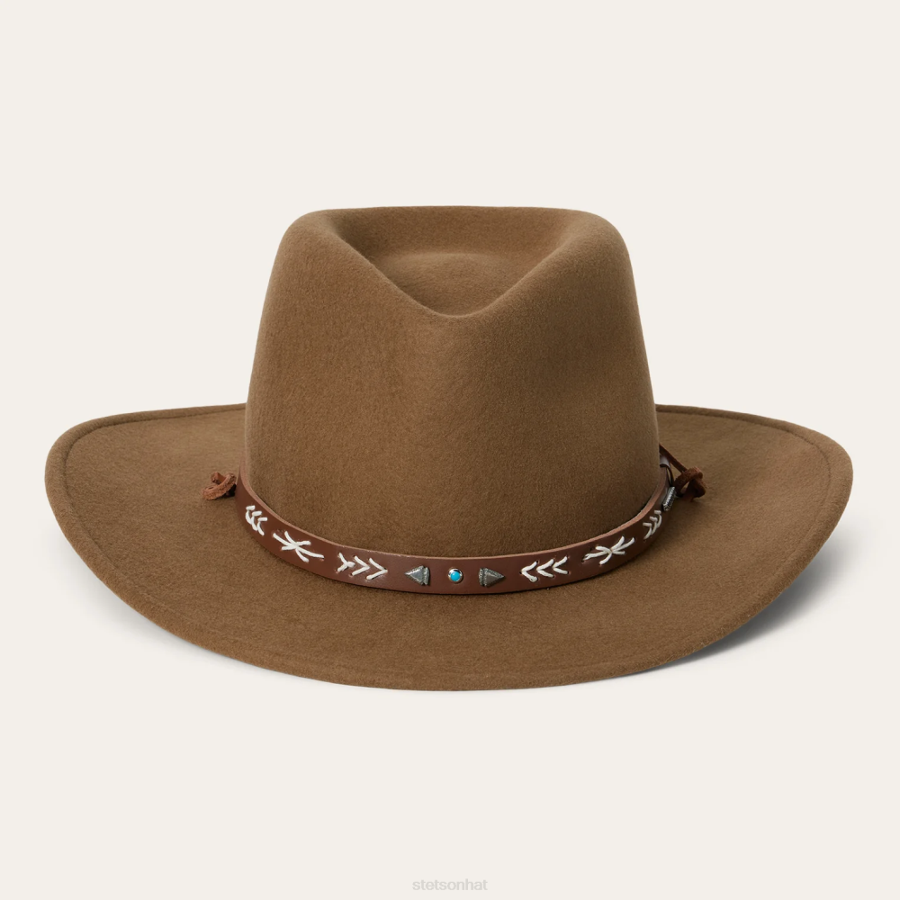 Stetson Santa Fe Outdoor Hat Driftwood Unisex Headwear 00LX195