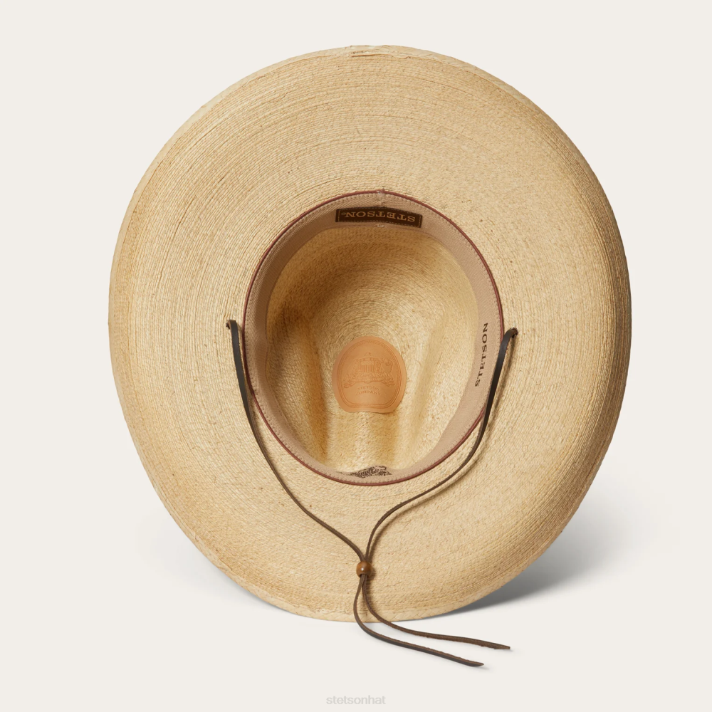 Stetson Bryce Straw Hat Natural Unisex Headwear 00LX164