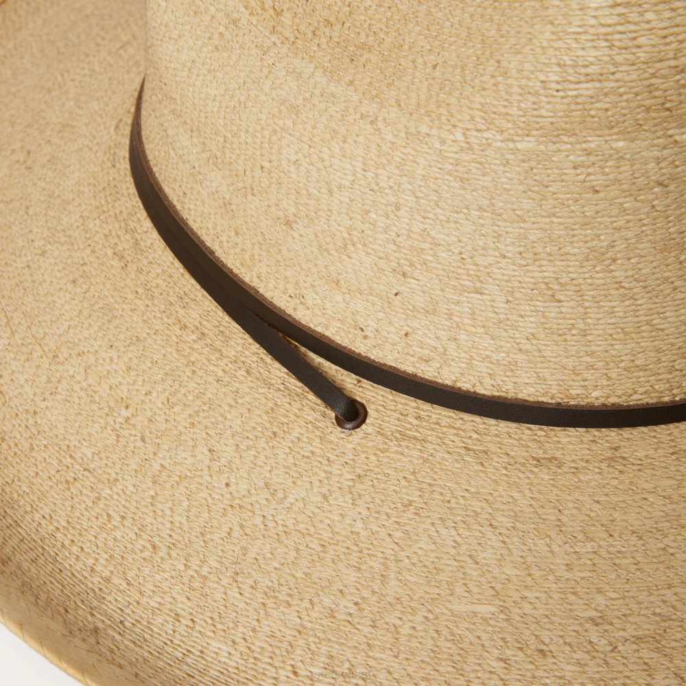 Stetson Bryce Straw Hat Natural Unisex Headwear 00LX164