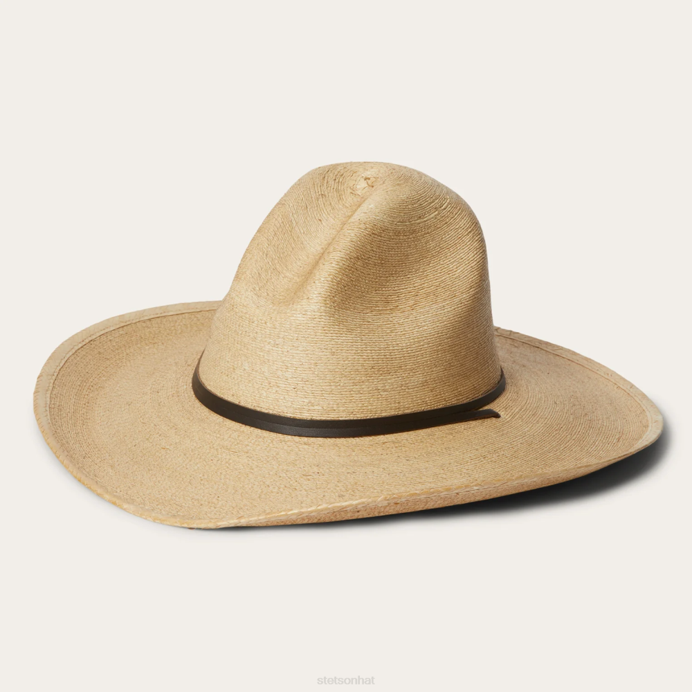 Stetson Bryce Straw Hat Natural Unisex Headwear 00LX164