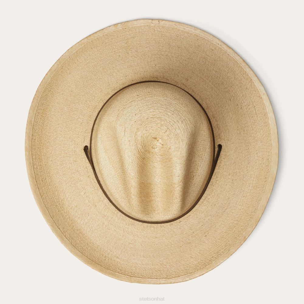 Stetson Bryce Straw Hat Natural Unisex Headwear 00LX164