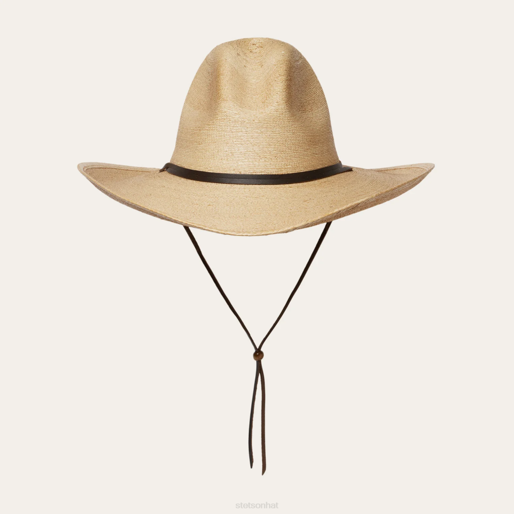 Stetson Bryce Straw Hat Natural Unisex Headwear 00LX164
