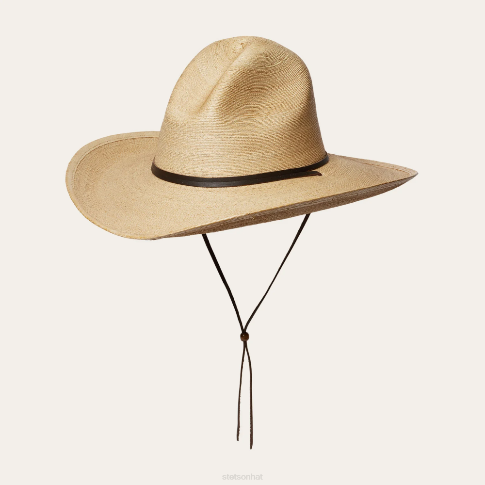 Stetson Bryce Straw Hat Natural Unisex Headwear 00LX164