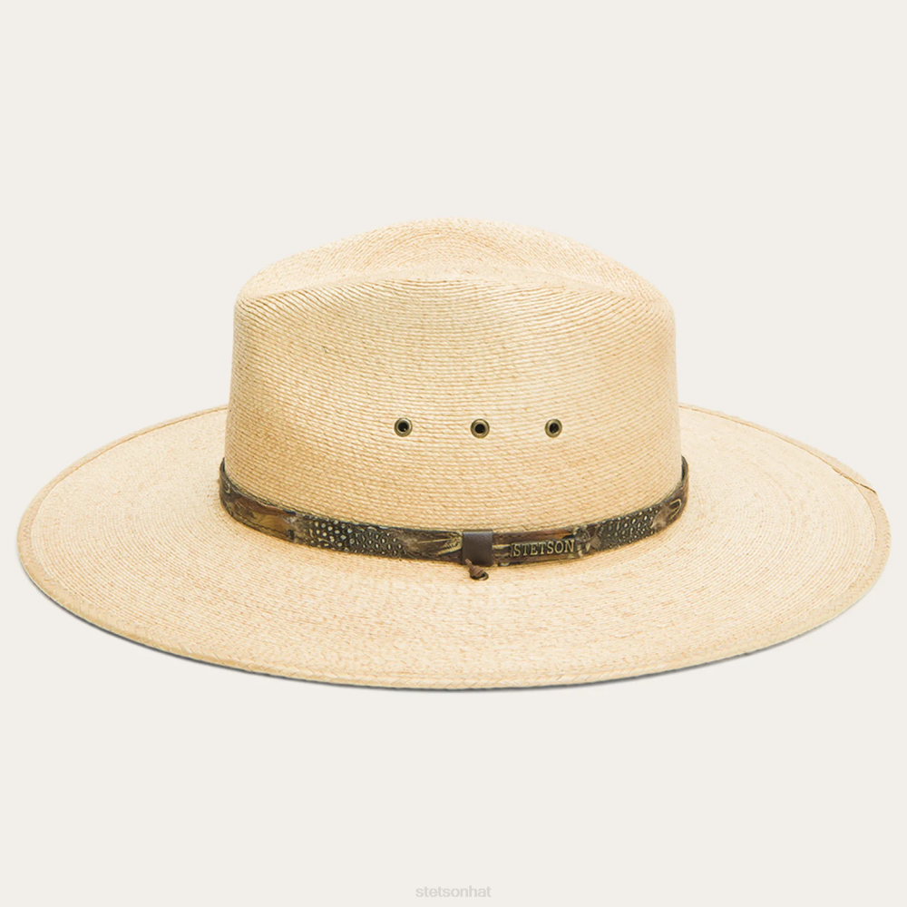 Stetson Cumberland Straw Hat Toasted Unisex Headwear 00LX147