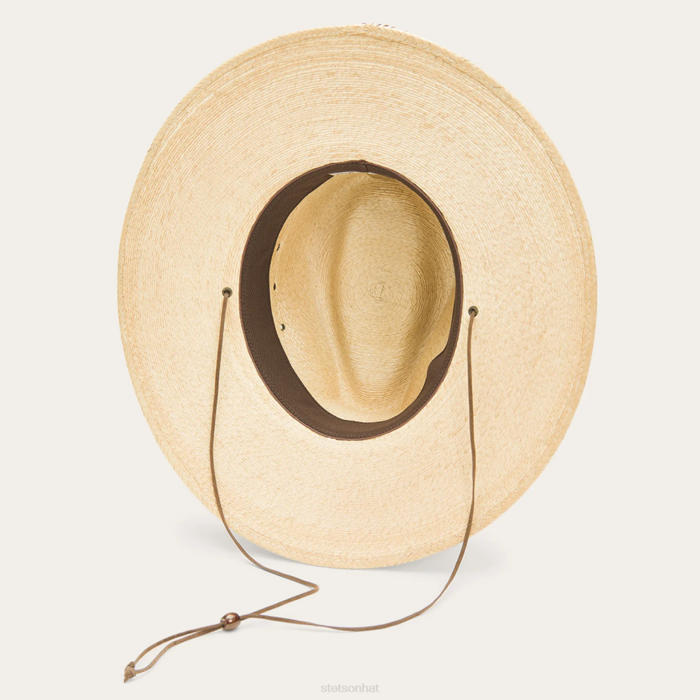 Stetson Cumberland Straw Hat Toasted Unisex Headwear 00LX147