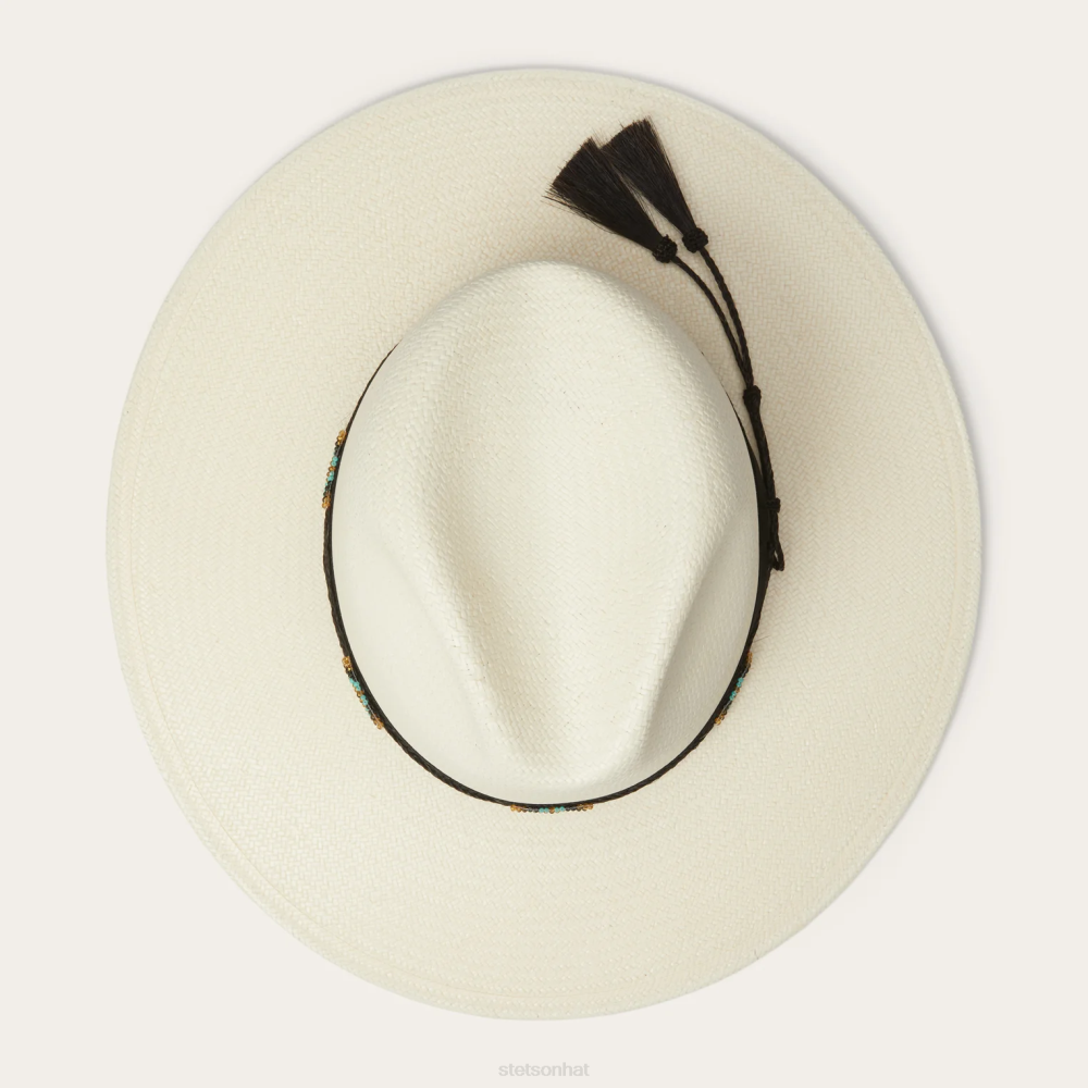 Stetson Helix Straw hat Natural Unisex Headwear 00LX171
