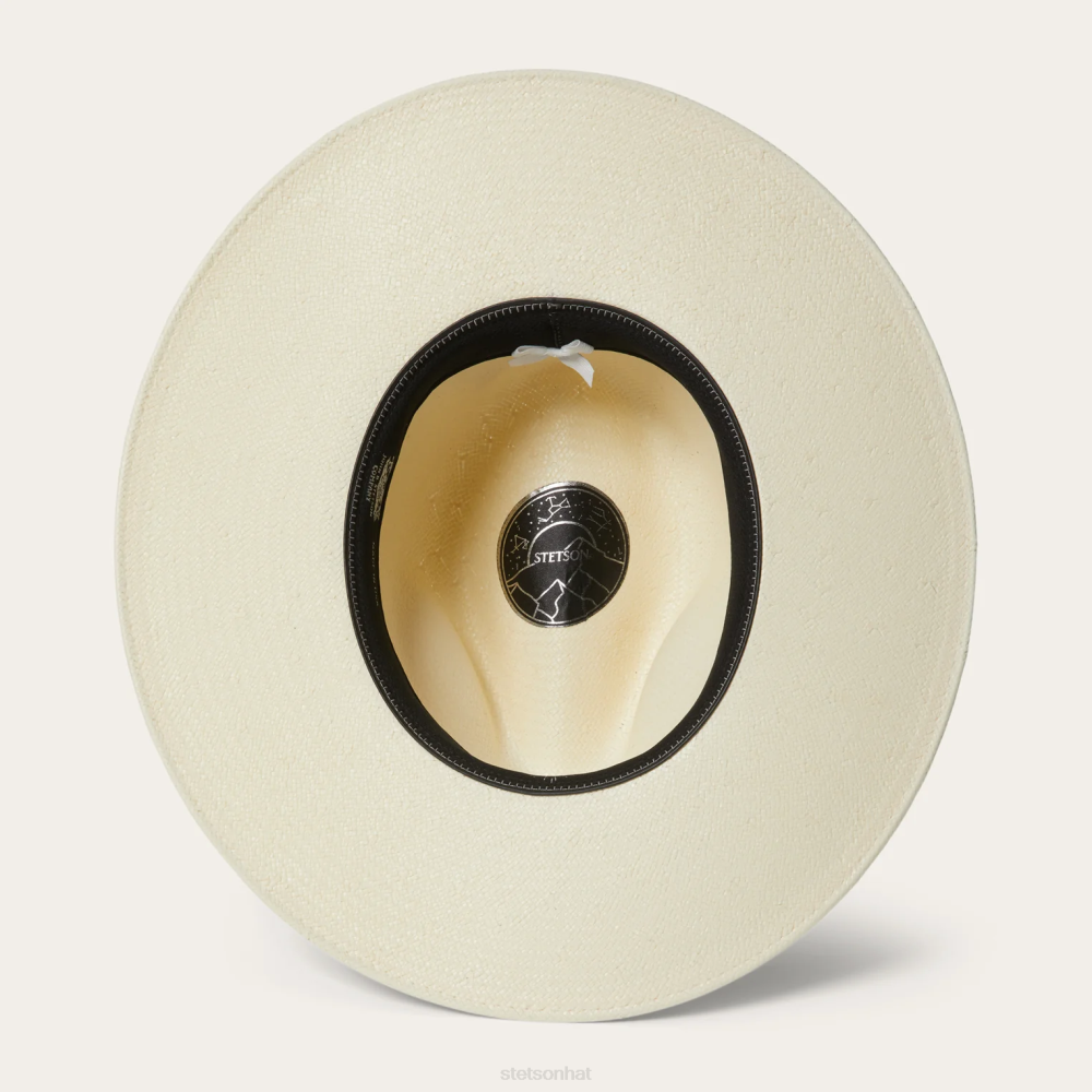 Stetson Helix Straw hat Natural Unisex Headwear 00LX171