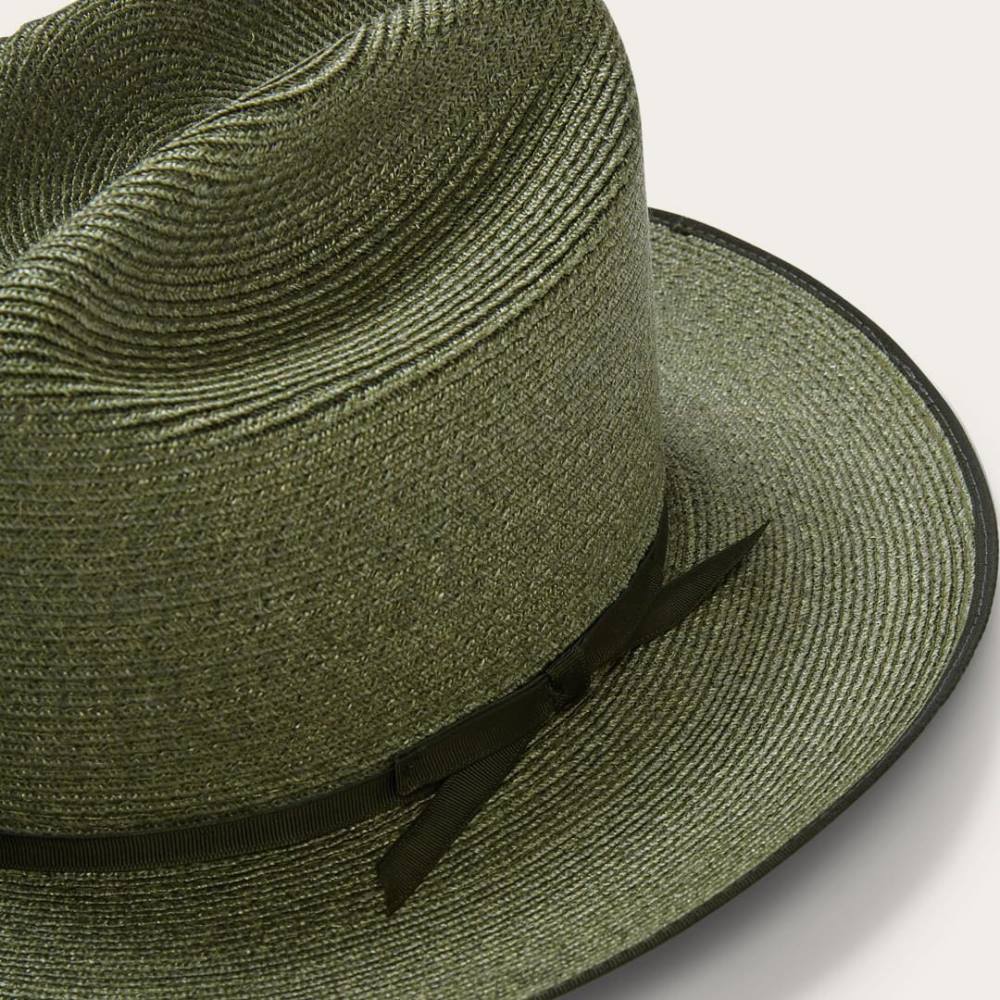 Stetson Hemp Straw Open Road Sage Unisex Headwear 00LX100