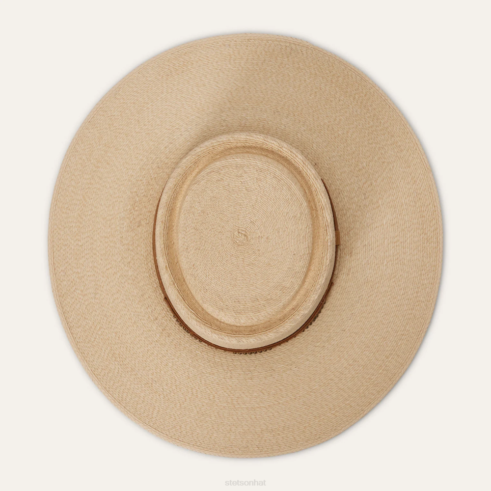 Stetson Highlands Straw Hat Natural Unisex Headwear 00LX143