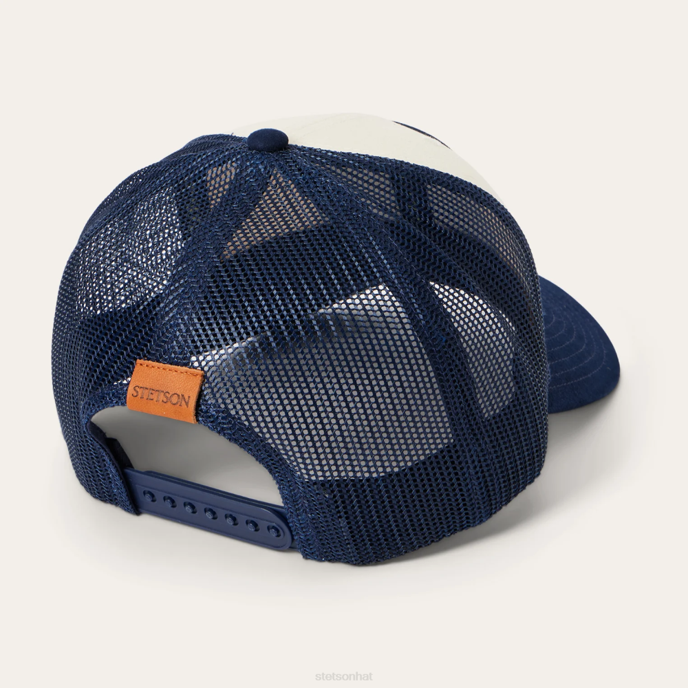 Stetson Sunset Trucker Cap Cream Unisex Headwear 00LX201