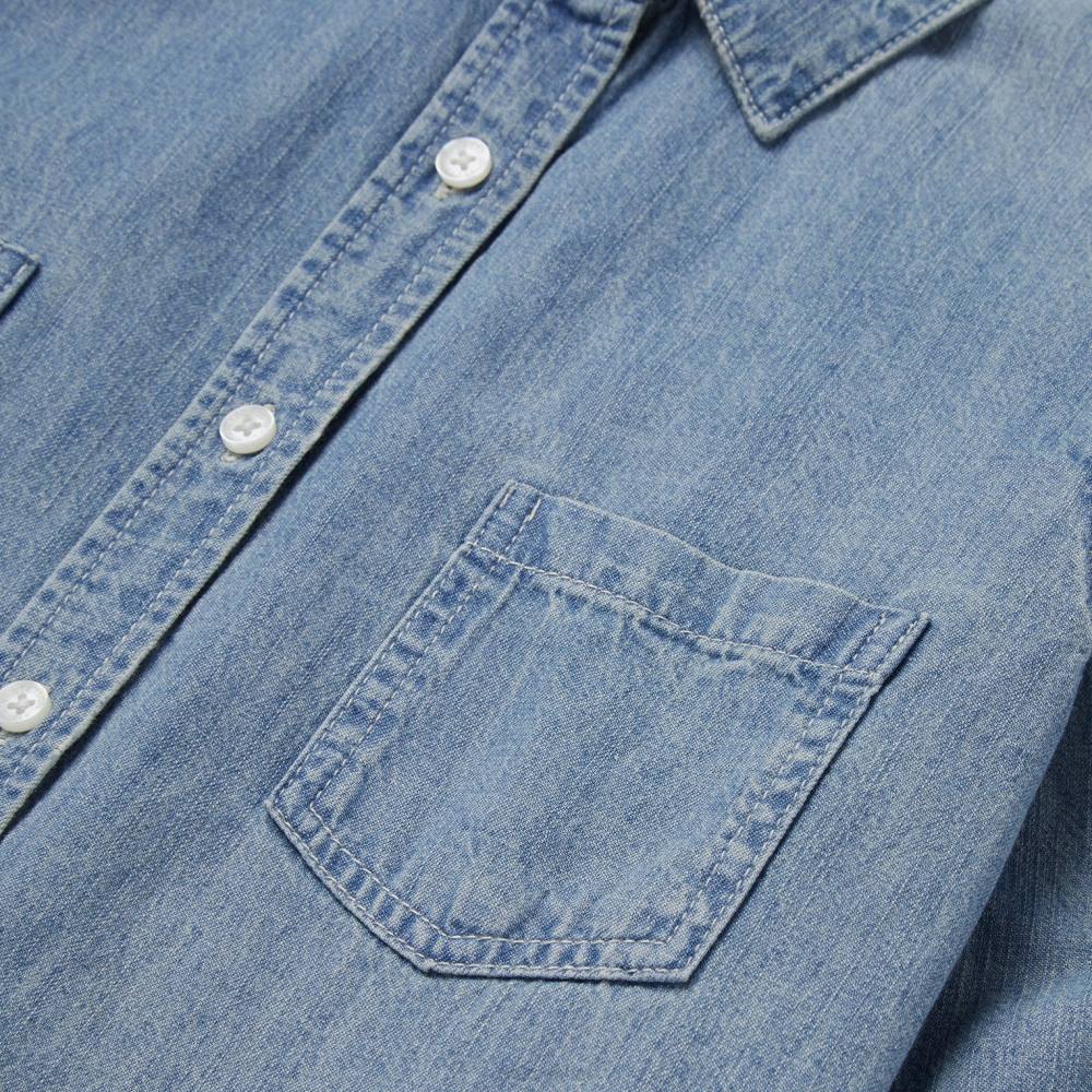 Stetson Long-Sleeved Denim Shirt Blue Women Apparel 00LX456