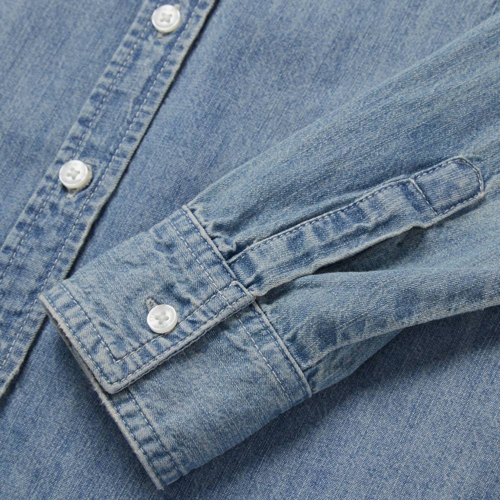 Stetson Long-Sleeved Denim Shirt Blue Women Apparel 00LX456