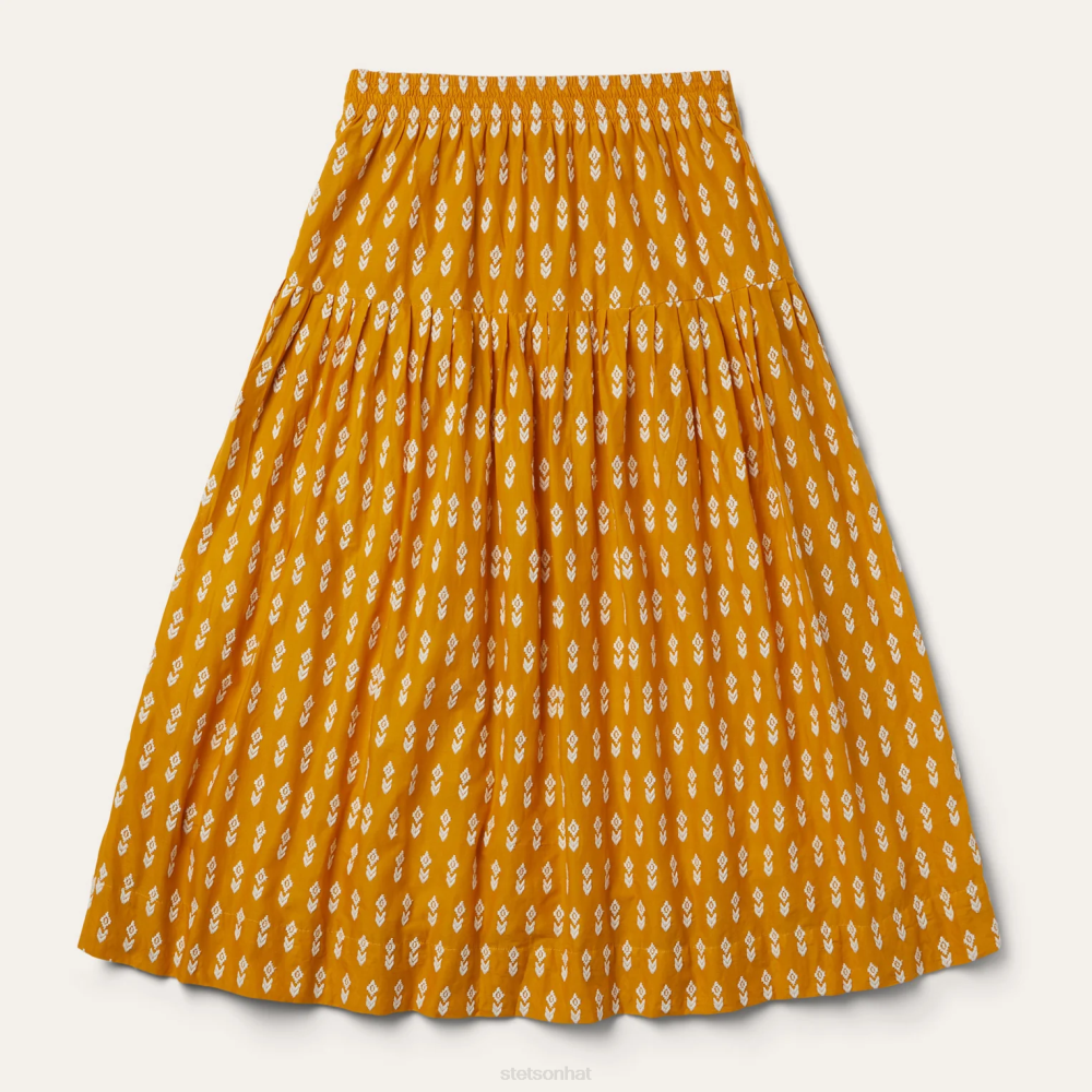 Stetson Aztec Skirt Yellow Women Apparel 00LX508